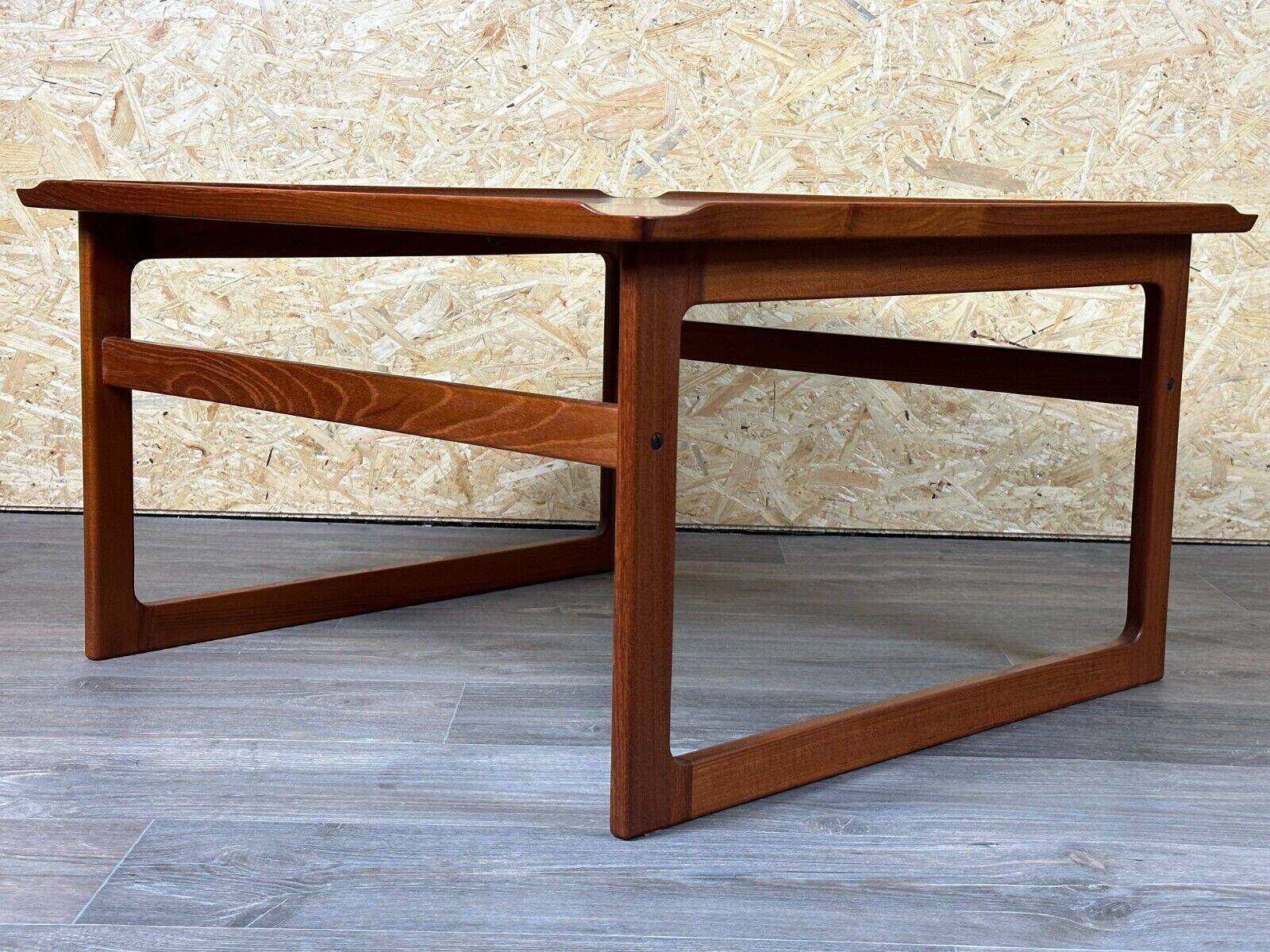 60s 70s teak coffee table Kubus by Jalk Vodder Andersen for Dyrlund Denmark