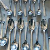 Art Deco Silver Metal Housewife J.Perrin