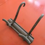 Vintage Curved Wooden Wall Coat Rack in Thonet Style