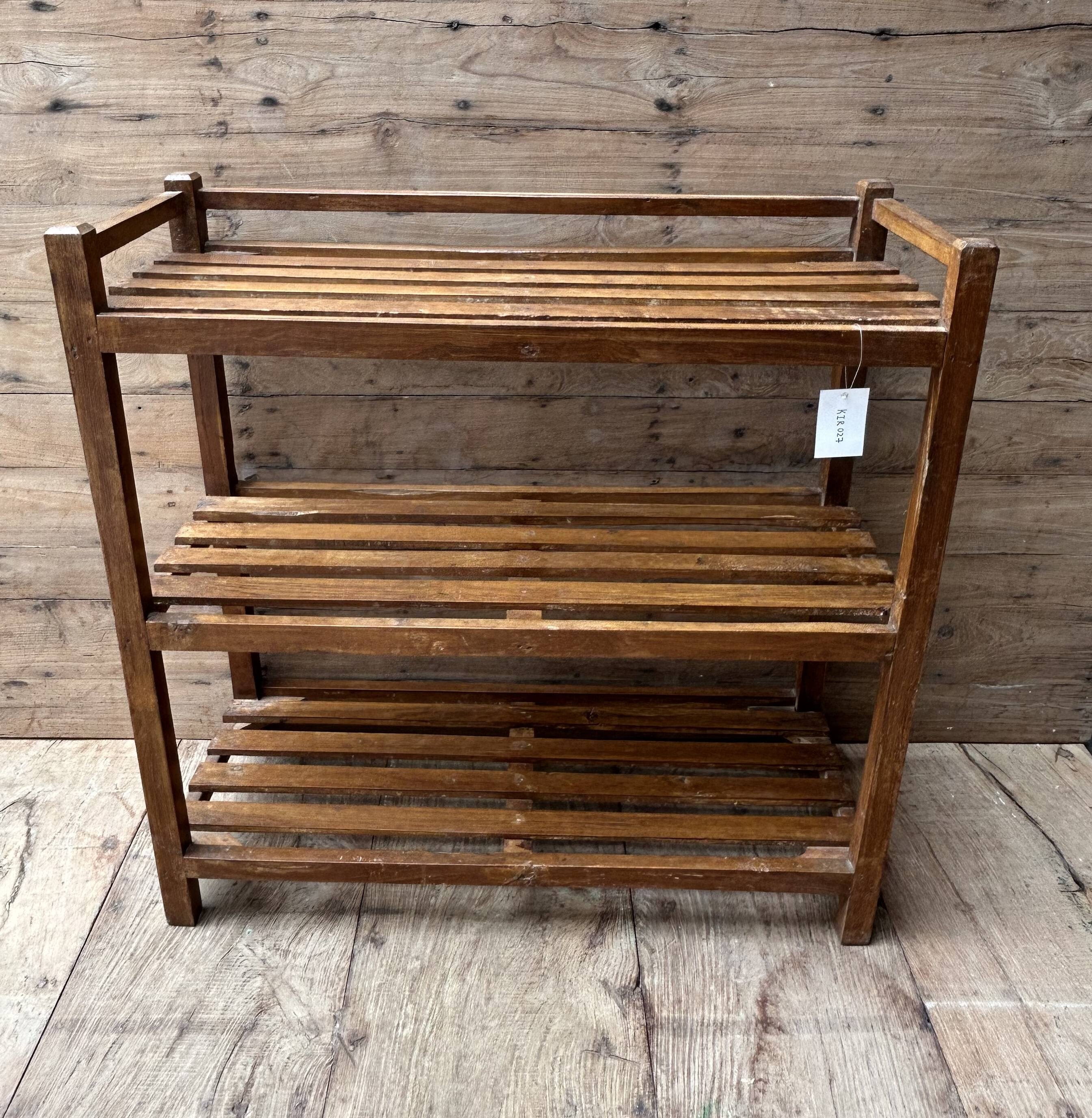 teak shelf from Burma