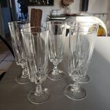 5 crystal champagne flutes