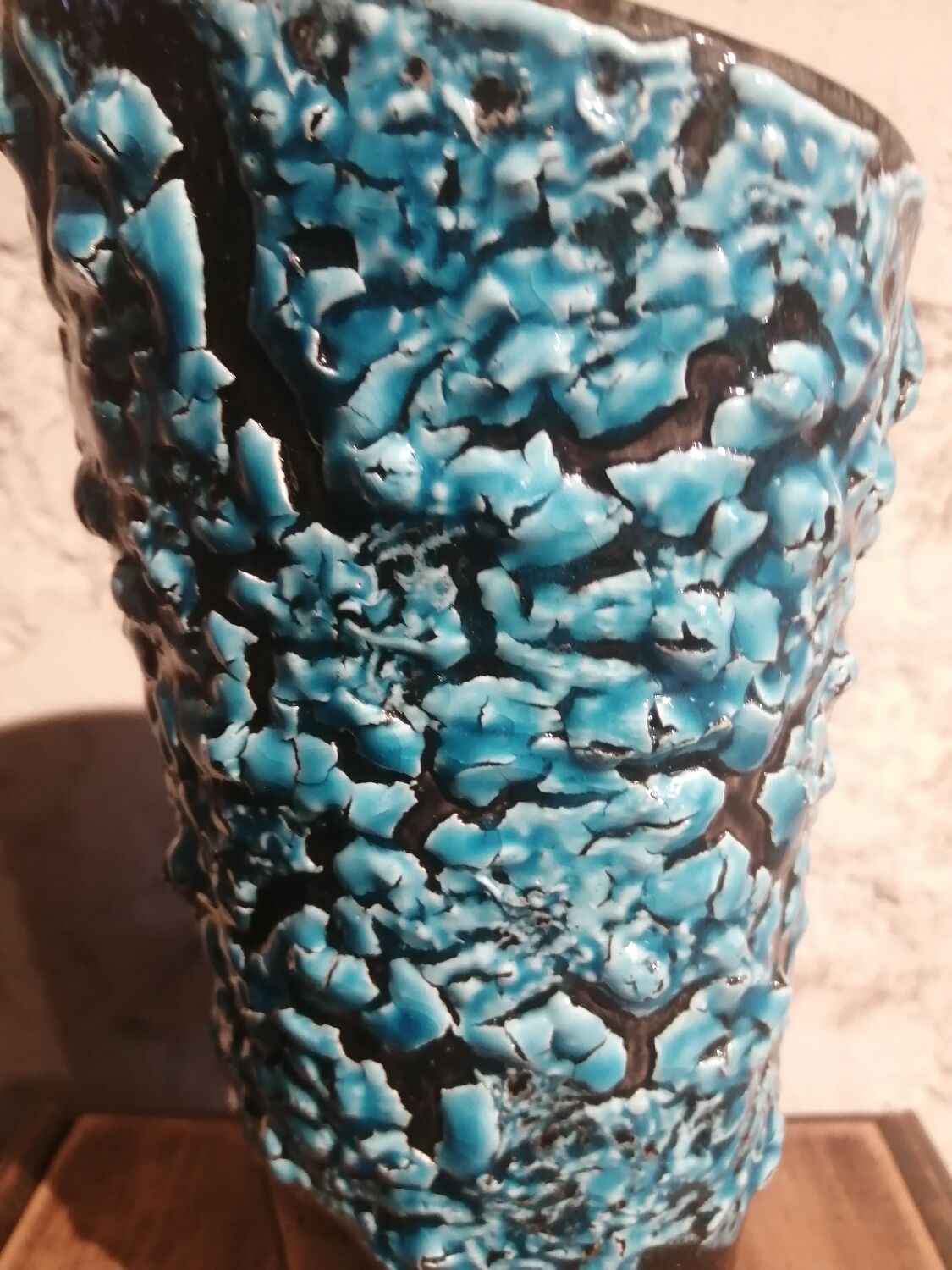 Vase of auguste Lucchesi, vallauris 1950s