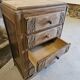 Chiffonnier en bois 5 tiroirs Art Déco