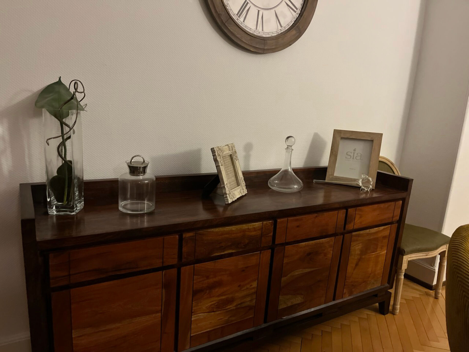 Very much in solid wood