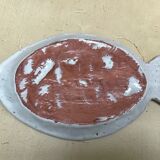 Fish dish in glazed soil
