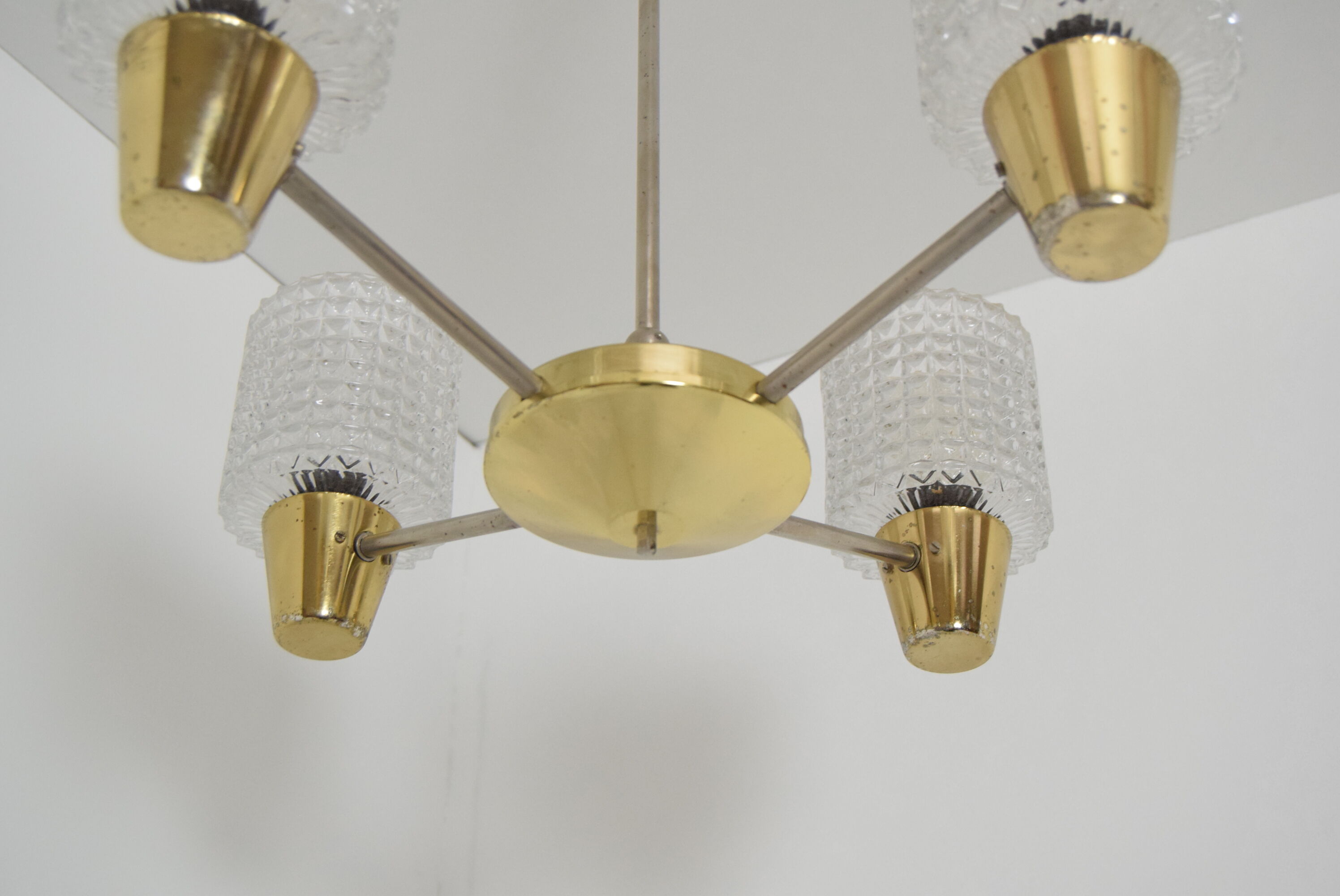 Mid-century Chandelier By Kamenicky  Senov,1960‘s.