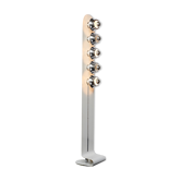 Space age rotating column with 5 lights