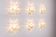 Set of six vintage Kamenický Šenov wall lamps