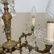 Lustre vintage en bronze