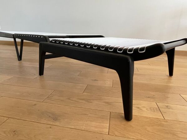 Paire de chauffeuses par Georges Tigien, 1950