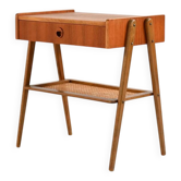 1950s Scandinavian teak bedside table