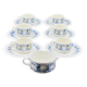 Cadiz – 6 cups and 6 espresso cups & milk jug – Villeroy & Boch