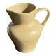 Small beige stoneware jug H14 L15