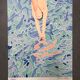 Affiche originale David Hockney (1937) Olympische Spiele München, 1972