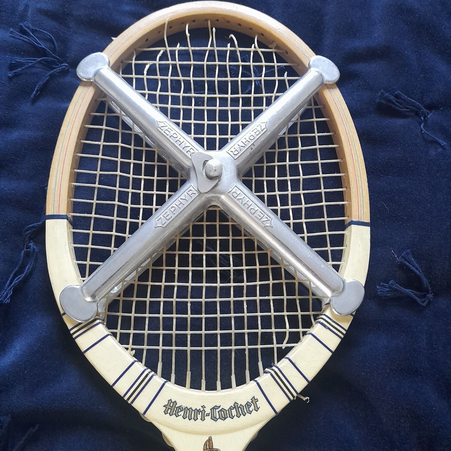 Henri Cochet tennis racket