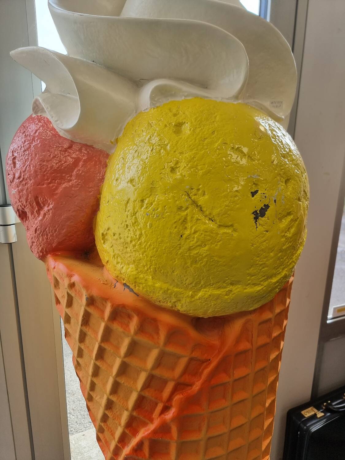 Giant ice cream cone