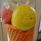 Giant ice cream cone