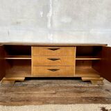 Vintage art deco style hifi TV unit