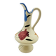 Vintage ceramic pitcher with floral decoration - 637023