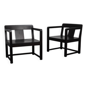 Paire de fauteuils Ming