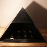 Wooden wine bonus pyramid, 70s/80s