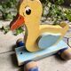 Wooden duck
