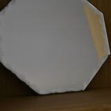 beveled hexagonal mirror
