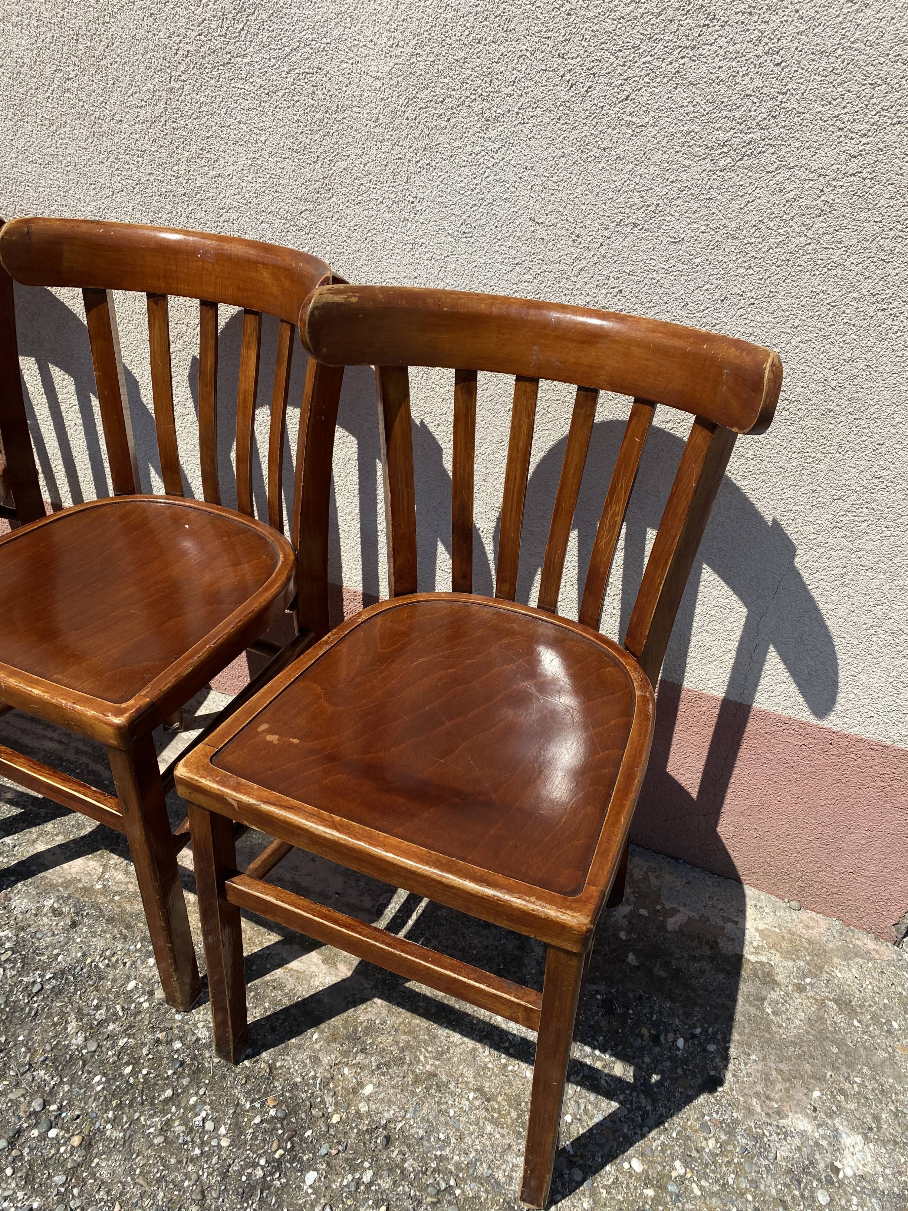 Vintage bistro chair chair from industrial bars