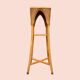 Sellette vintage porte plantes en osier