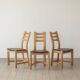 Chaises de salle à manger en pin Findahls Møbelfabrik (ensemble de trois)
