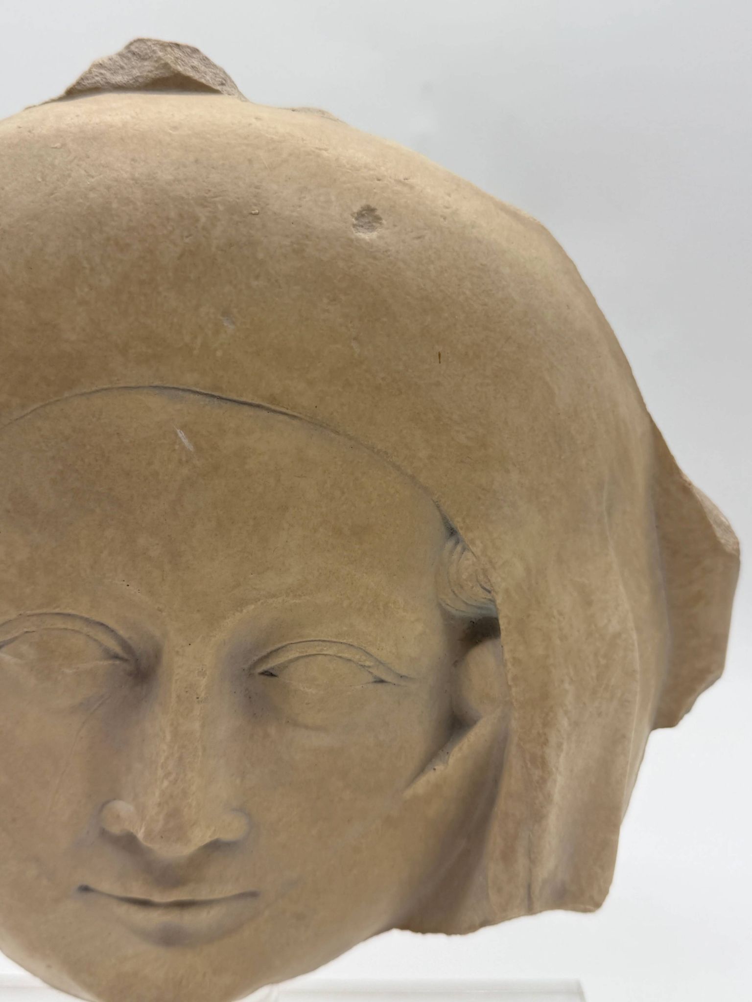 Masque de femme XIVe – reproduction musée du Louvre