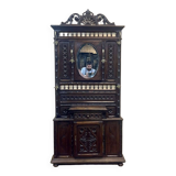 Breton chestnut wardrobe from the 1930s