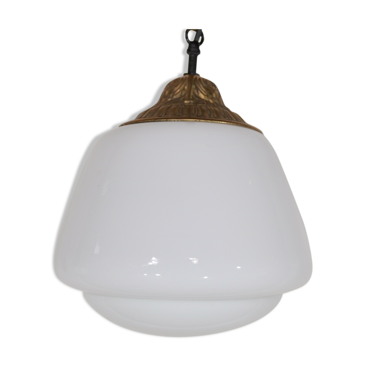 Opaline hanging lamp