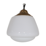 Opaline hanging lamp