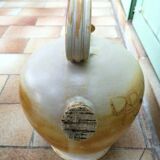Rare Jarre à Huile Ancienne XIXème / Pot en Terre Vernissée