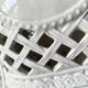 Openwork planter in Italian earthenware