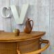 Vintage rattan bar