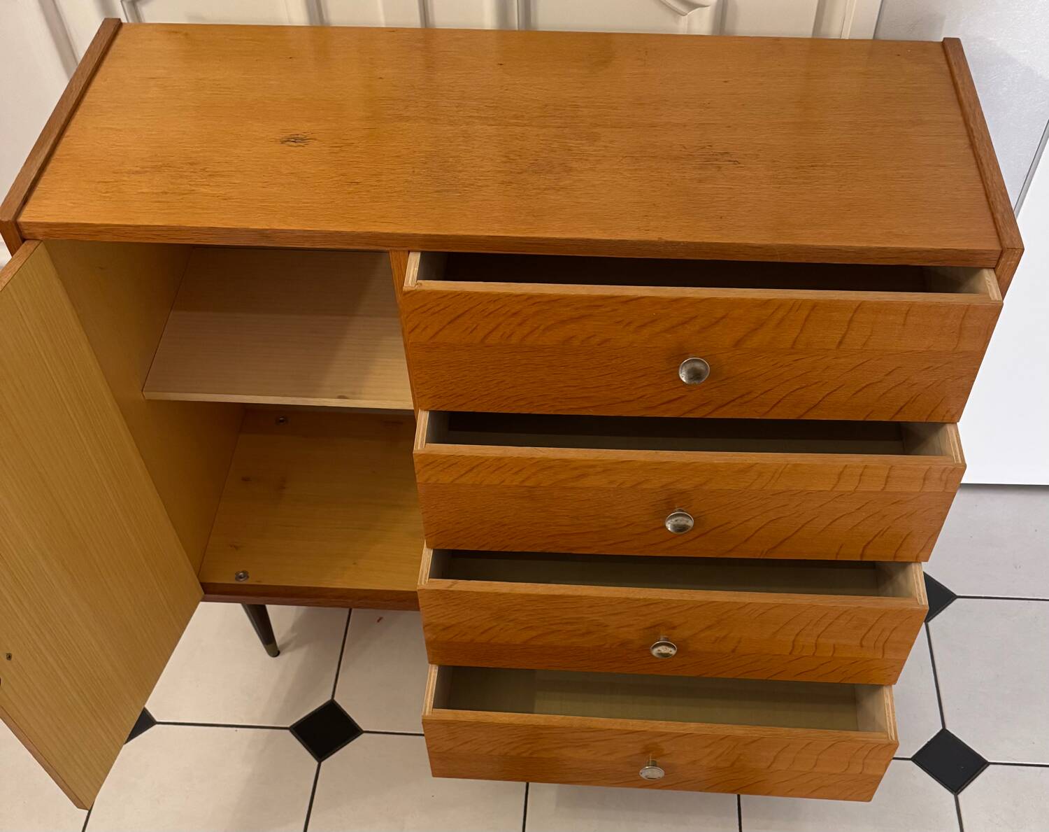 Vintage Scandinavian sideboard