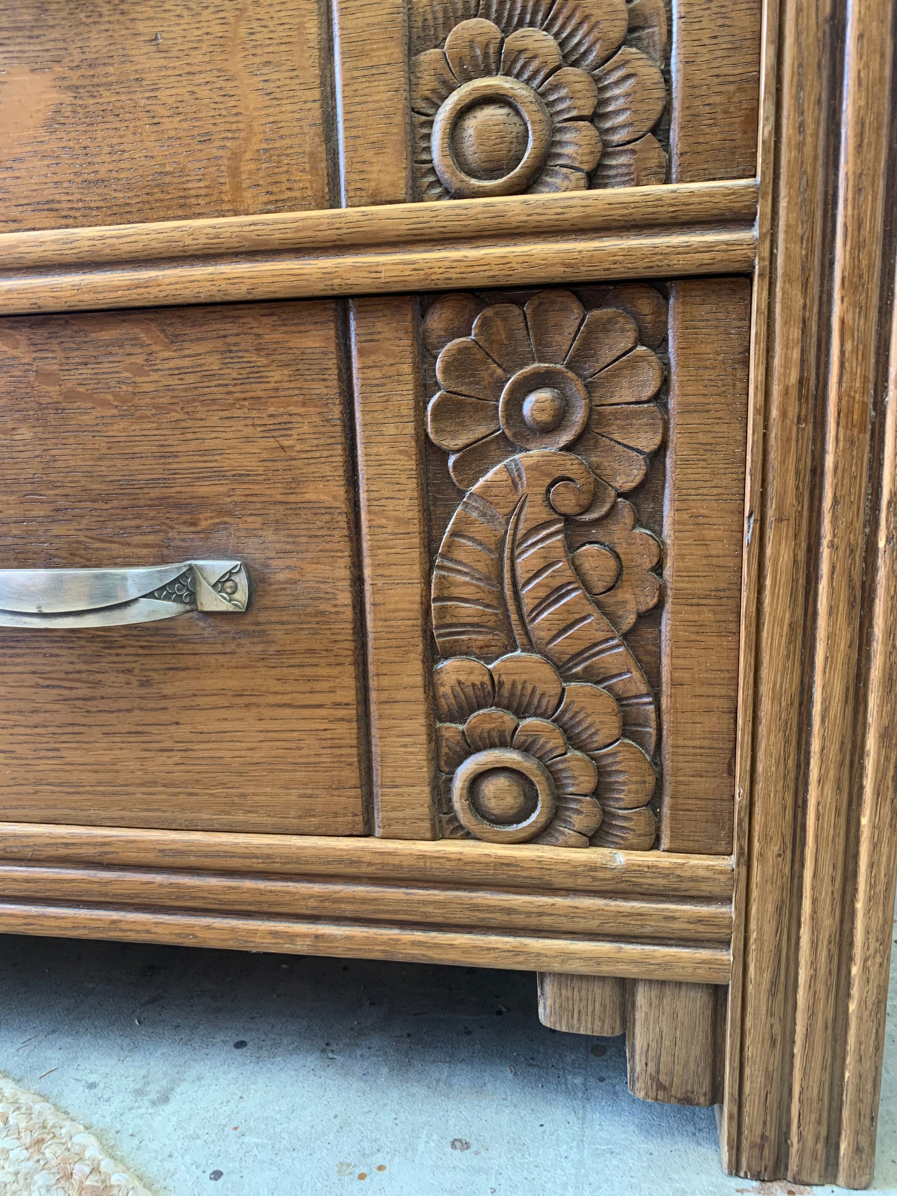 30s chest of drawers with marble top