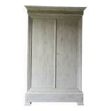 Old patinated wardrobe