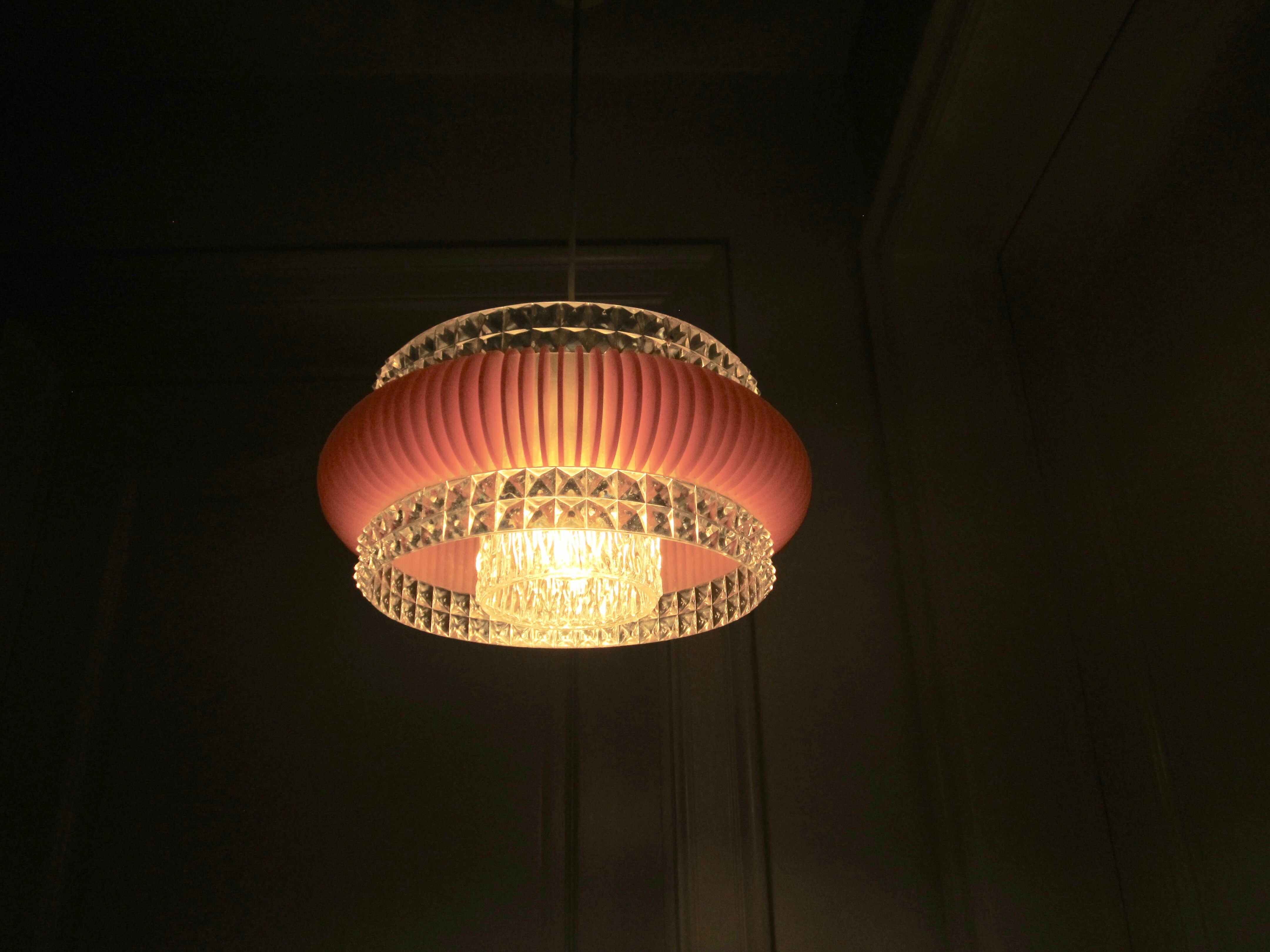 Hanging lamp years 70