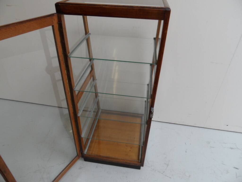 Antique bakery display cabinet