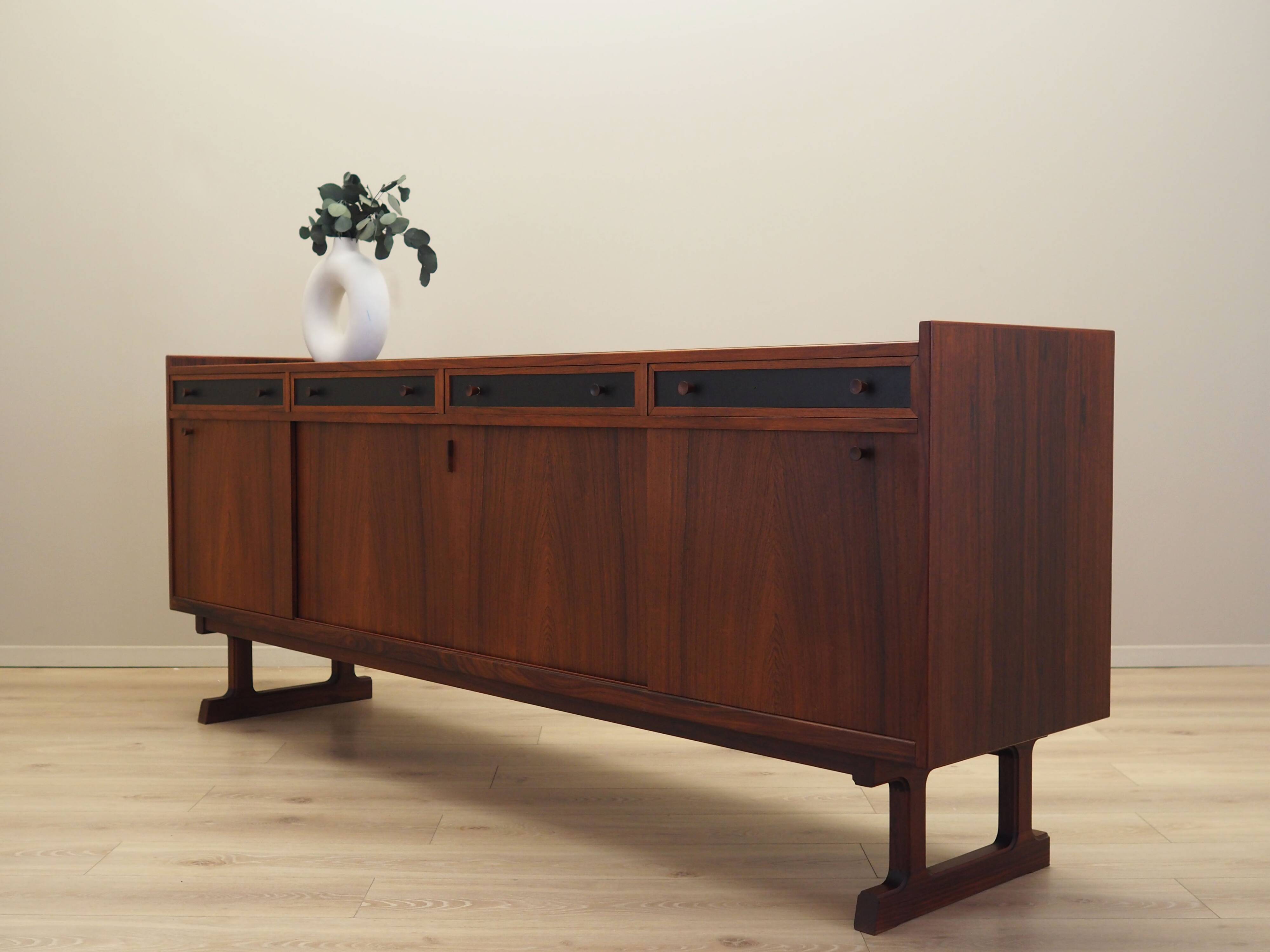 Rosewood sideboard, Danish design, 1960s, manufacturer: Hans Bech
