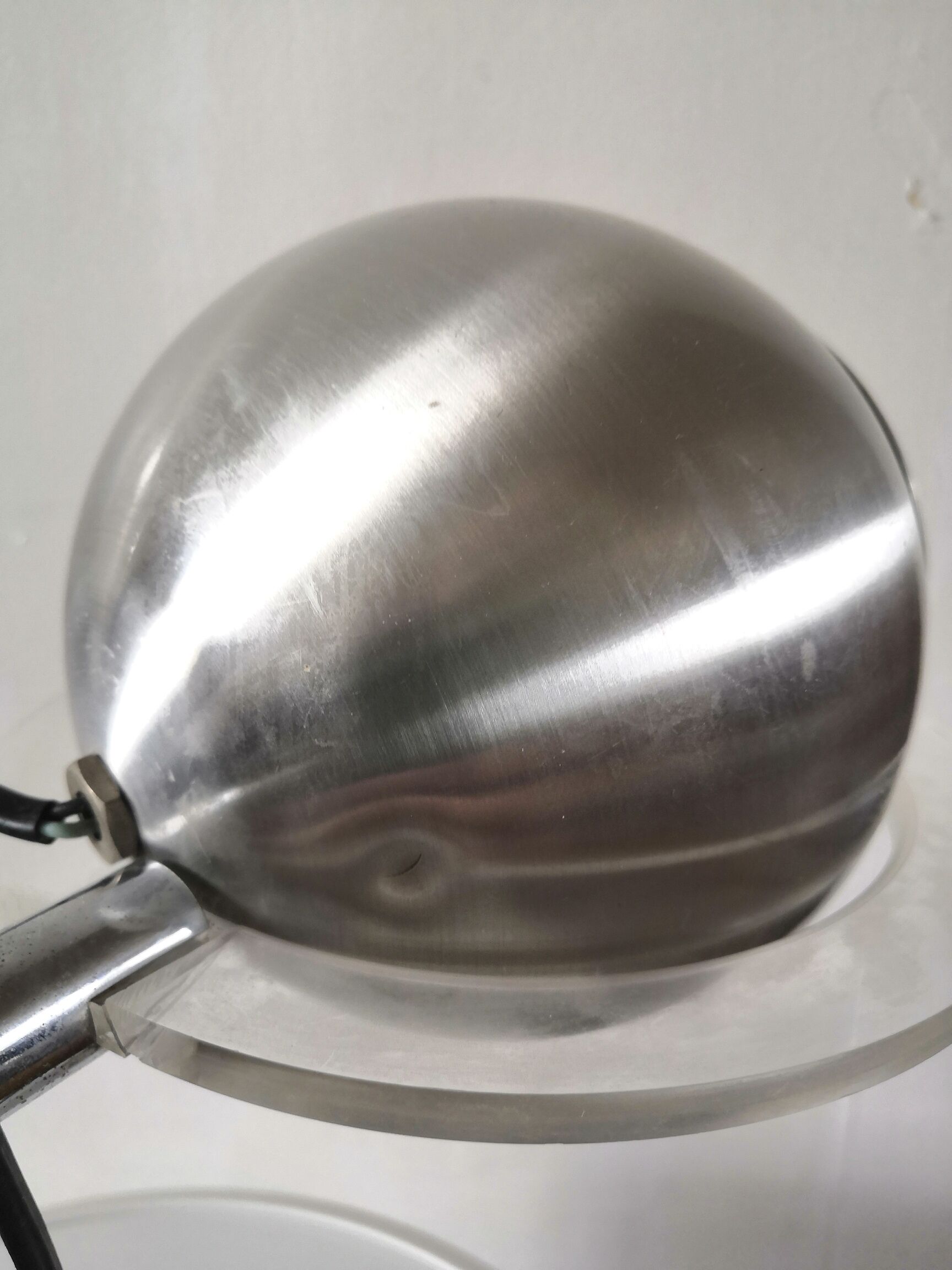 Ashtray lamp eyeball design 70s