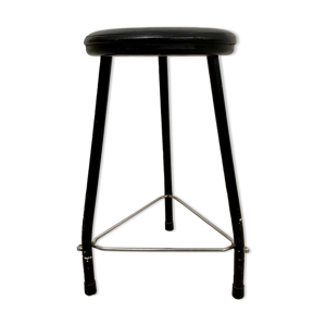 Tabouret industriel vintage