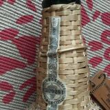 Old bottle sheathed rattan