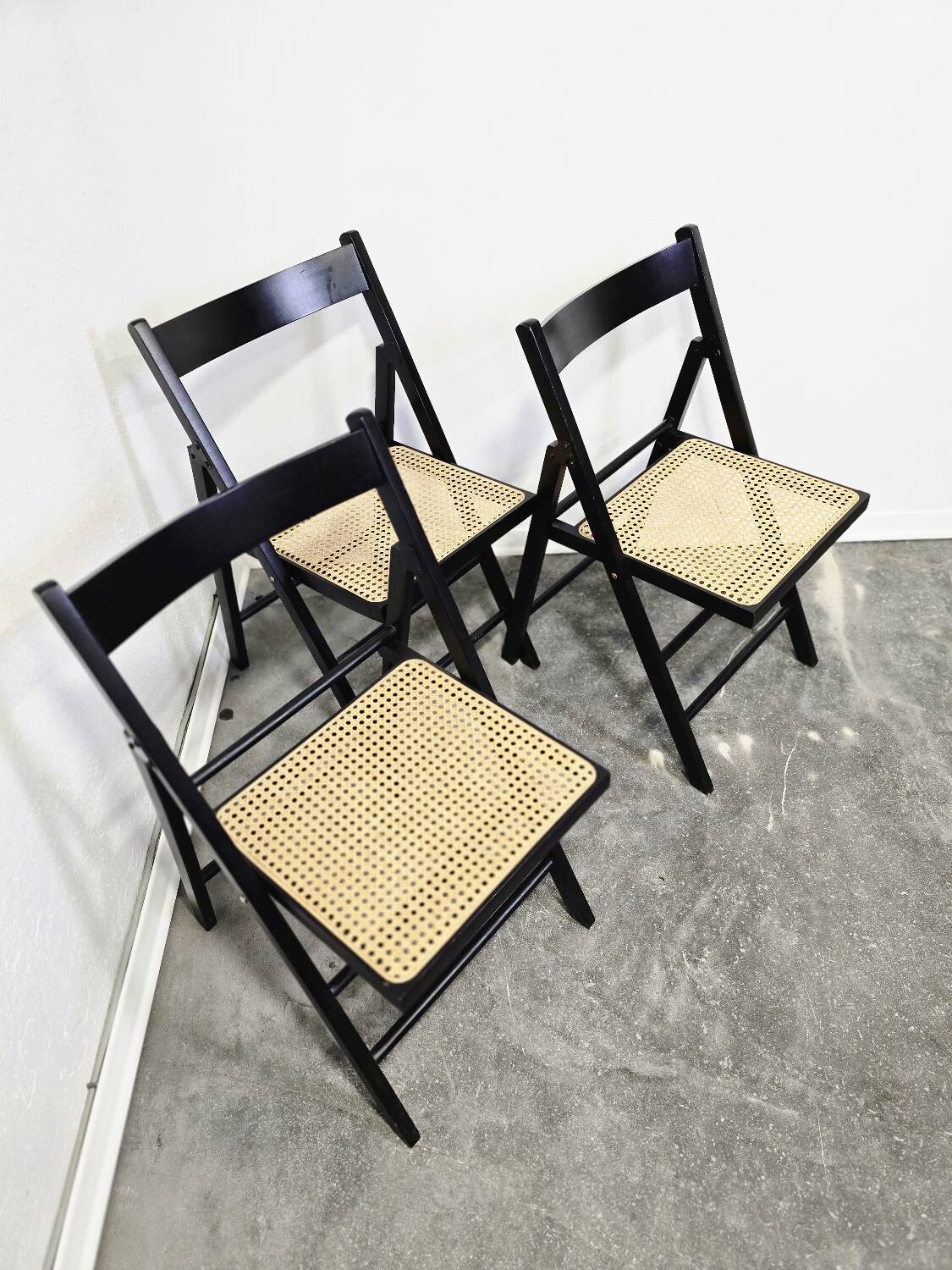 Folding Chair with Cane