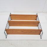 String vintage light wood shelf, 1960s