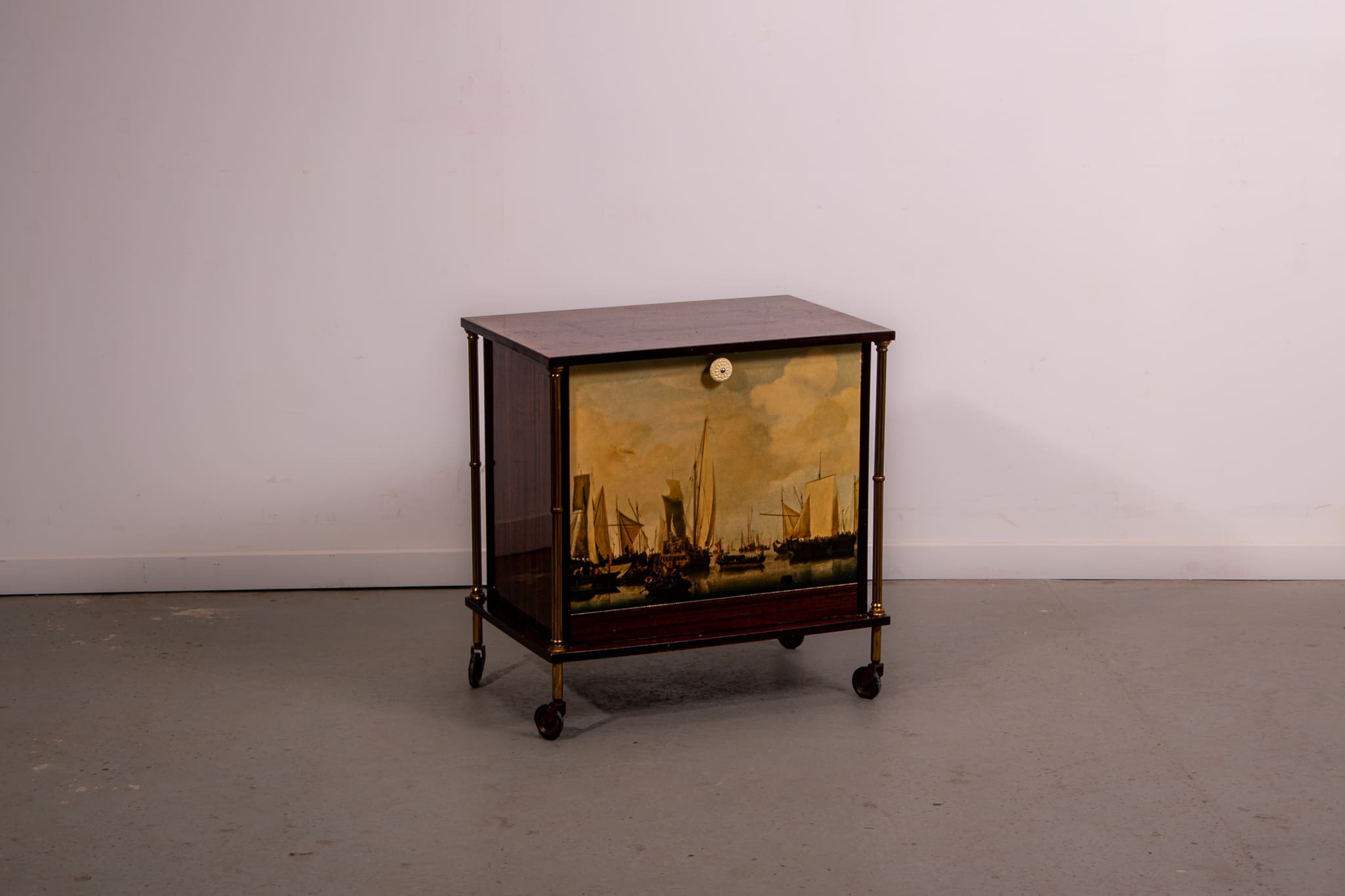 French mid-century bar cabinet. Circa 1970.