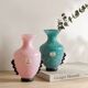Pair of Murano Scavo amphora vases by Gambaro & Poggi